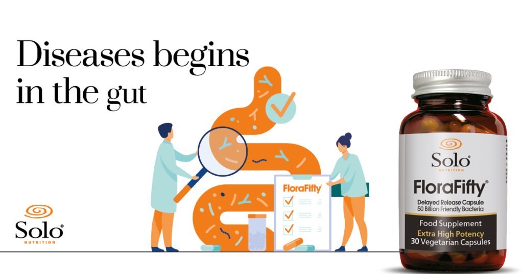 Diseases begin in the gut