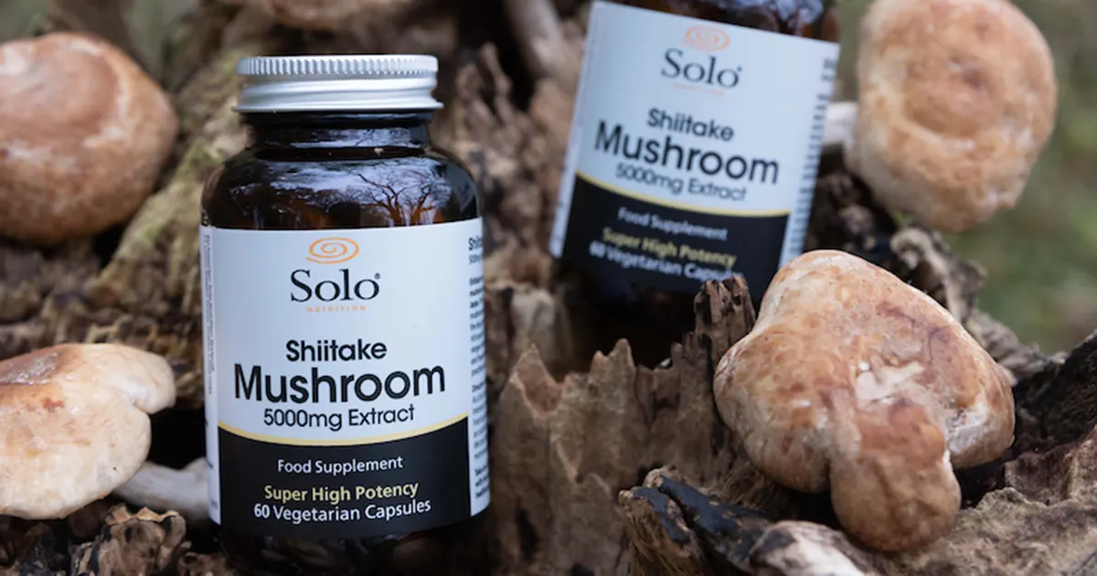 Solo Nutrition Shiitake Mushroom 5000mg